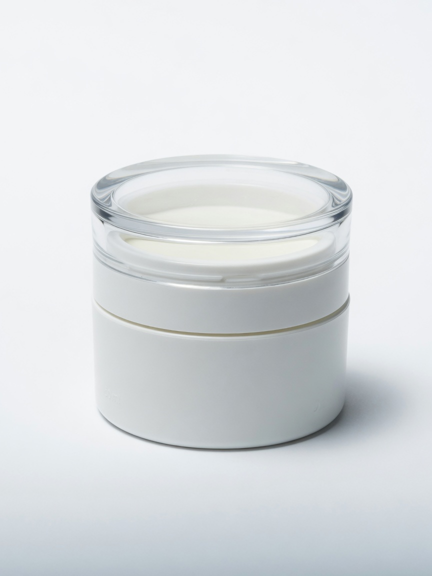 Airless pump skincare bottle packaging